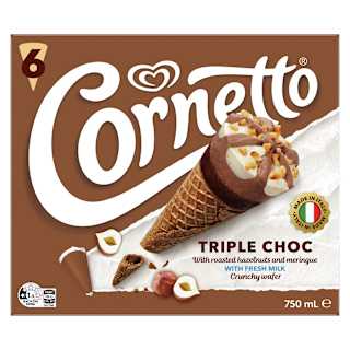 Cornetto Frozen Dessert Triple Chocolate 
