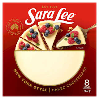 Sara Lee Baked Cheesecake New York