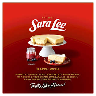 Sara Lee Baked Cheesecake New York