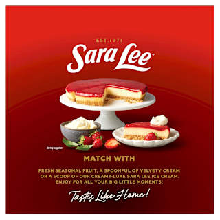 Sara Lee Baked Cheesecake Strawberry