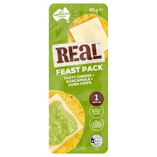 Real Feast Tasty Cheese Corn Chip & Guac