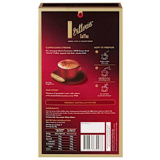 Vittoria Cappuccino Strong Coffee Sachets 