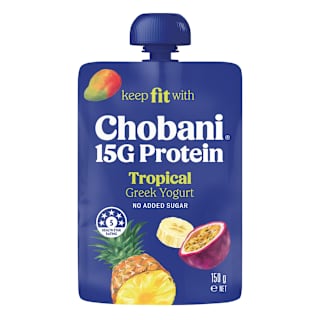 Chobani Fit Greek Yogurt Tropical Pouch