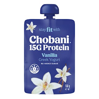 Chobani Fit Greek Yogurt Vanilla Pouch