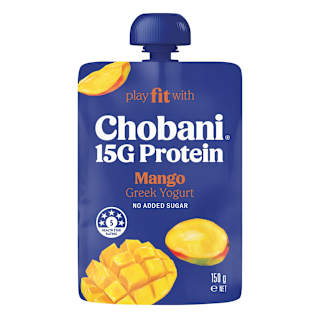 Chobani Fit Greek Yogurt Mango Pouch