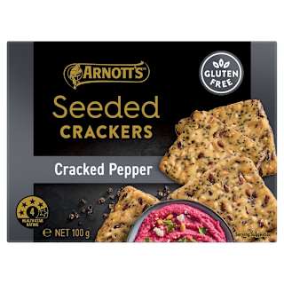 Arnott's Gold Label Crackers Seed Pepper