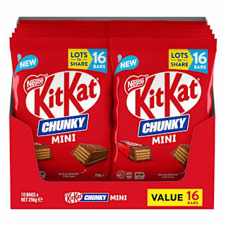 Nestle Kit Kat Chocolate Chunky Mini Sharepack