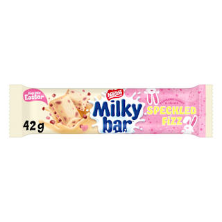 Nestle Milkybar Chocolate Speckled Fizz Bar