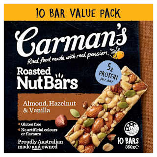 Carman's Nut Bars Almond Hazelnut Vanilla