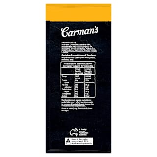 Carman's Nut Bars Almond Hazelnut Vanilla