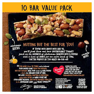 Carman's Nut Bars Almond Hazelnut Vanilla