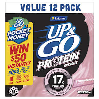 Sanitarium Up & Go Liquid Breakfast Strawberry