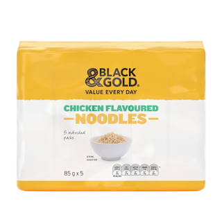 Black & Gold Chicken Noodles