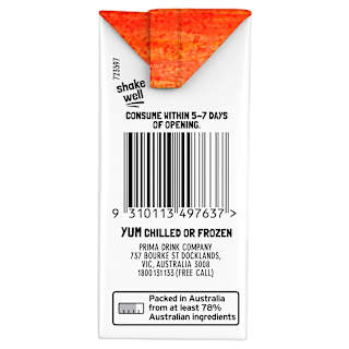 Prima Orange Fruit Drink Multipack 200ml
