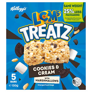 Kellogg's LCMs Treatz Cookie & Cream