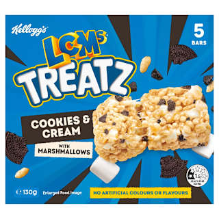 Kellogg's LCMs Treatz Cookie & Cream