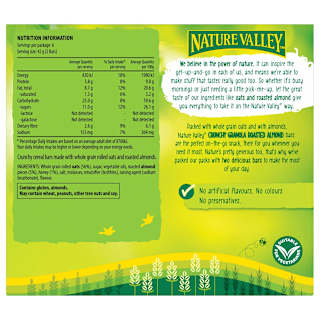 Nature Valley Crunchy Bar Roasted Almond 