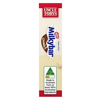 Uncle Tobys Muesli Bar Milkybar Cookies Muesli Bar