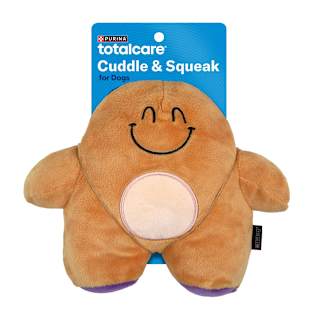 Purina Total Care Dog Toy Toy Cuddle & Squeak Plush