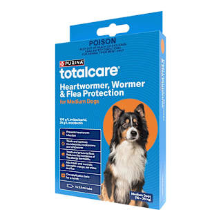 Purina Total Care Petcare Heartwormer All Wormer & Flea Medium Dog