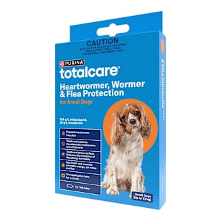 Purina Total Care Petcare Heartwormer All Wormer & Flea Small Dog 