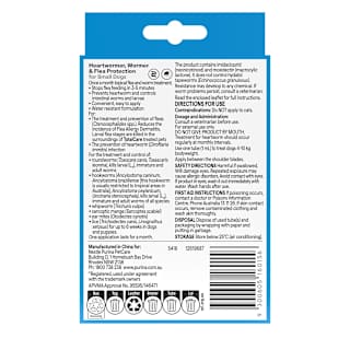 Purina Total Care Petcare Heartwormer All Wormer & Flea Small Dog 
