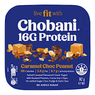 Chobani Fit Flip Yogurt Caramel Choc Peanut 