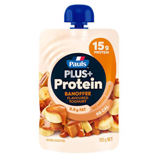 Pauls Plus Protein Banoffee Yoghurt