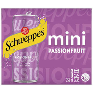 Schweppes Traditional Passionfruit Soft Drink