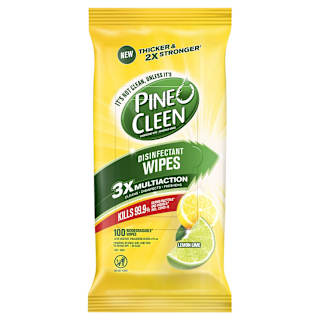 Pine O Cleen Disinfectant Wipes Lemon
