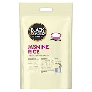 Black & Gold Jasmine Rice