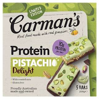 Carman's Protein Bars Pistachio