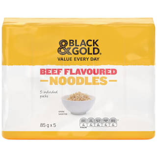 Black & Gold Beef Noodles