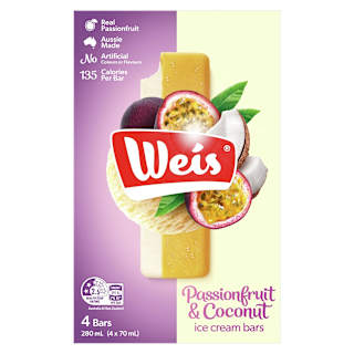 Weis Ice Cream Passionfruit Coconut