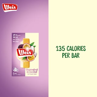 Weis Ice Cream Passionfruit Coconut