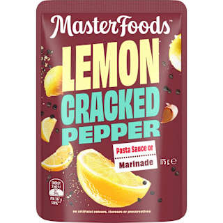 Masterfoods Recipe Base Lemon And Cracked Pepper