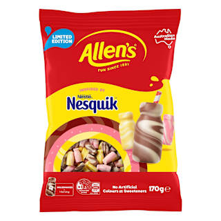Allen's Confectionery Nesquik Shakes