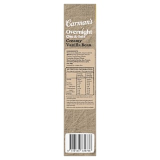 Carman's Porridge Protein Chia & Oats Creamy Vanilla Bean