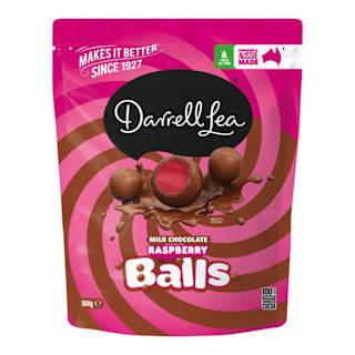 Darrell Lea Chocolate Raspberry Balls