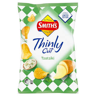 Smith's Thinly Cut Potato Chips Tzatziki