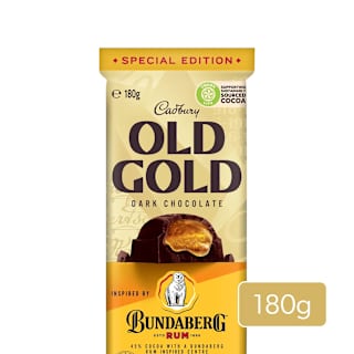 Cadbury Old Gold inspired by Bundaberg Rum