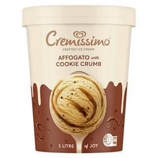 Cremissimo Ice Cream Affogato With Chocolate Crumb