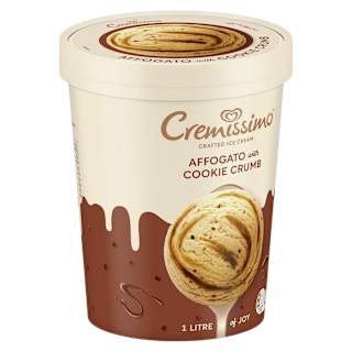 Cremissimo Ice Cream Affogato With Chocolate Crumb