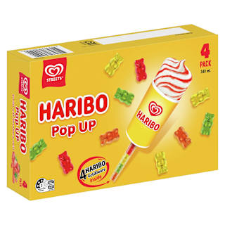 Streets Haribo Frozen Dessert Strawberry Vanilla