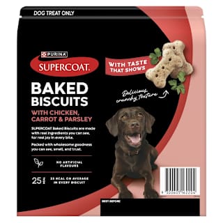 SUPERCOAT Baked Biscuits Chicken Carrot Parsley