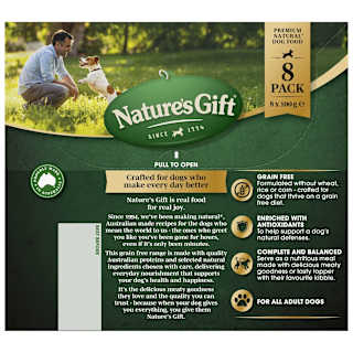 Nature's Gift Hearty Casserole in Gravy with Beef & with Kangaroo