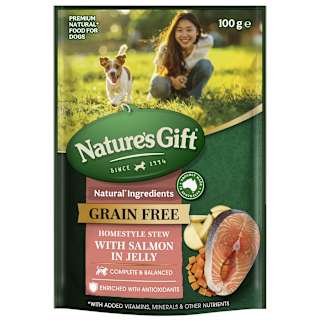 Nature's Gift Homestyle Stew with Salmon in Jelly