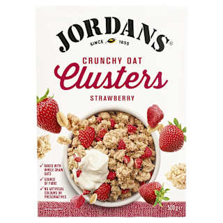 Jordans Crispy Oats Clusters Strawberry