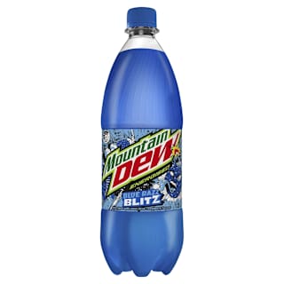 Mountain Dew Sour Blue Raspberry Soft Drink