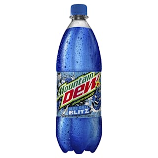 Mountain Dew Sour Blue Raspberry Soft Drink